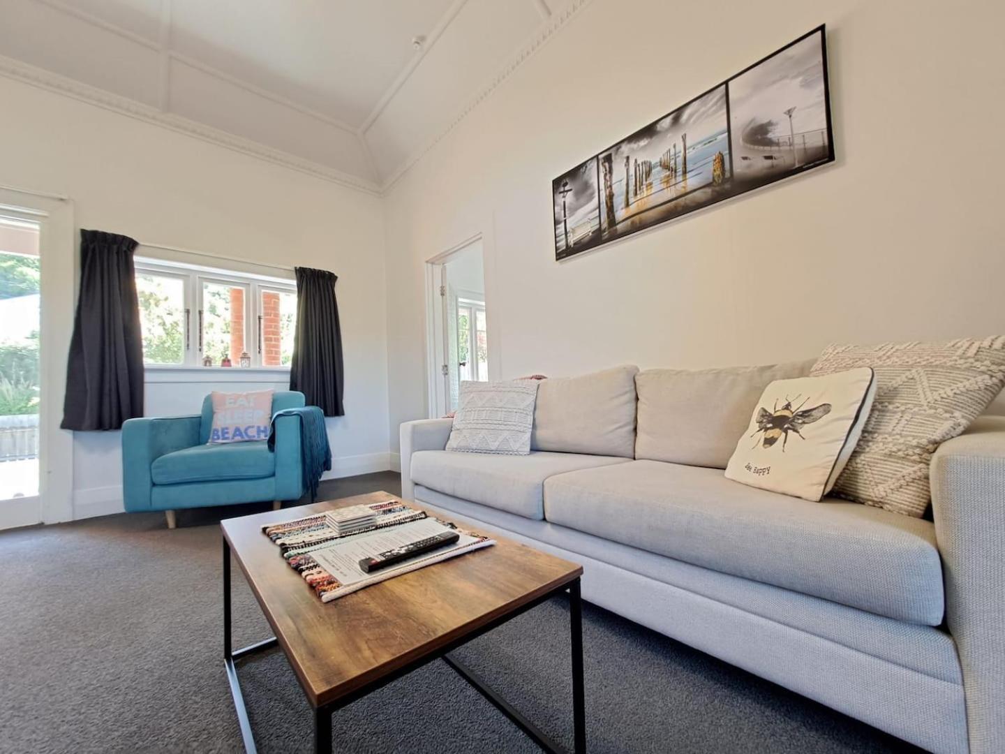 St Clair Apartment - 2 Bedrooms Dunedin Eksteriør billede